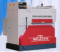 鉄板用自動平面バリ平滑機MFDB-610
