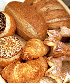欧風焼き立てパンの色々