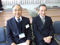 茅ヶ崎商工会議所齋藤事務局長と由紀精密大坪社長