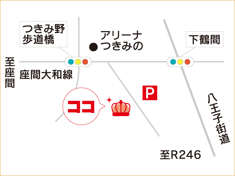 カフェレストラン　デリス　マップ