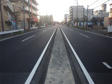 道路補修工事（国道１２９号）舗装