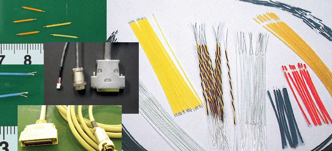 電線加工・コネクタ・ケーブル、半導体部品製造、電子機器組立