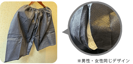 検査服 大腸カメラの検査時の検査服