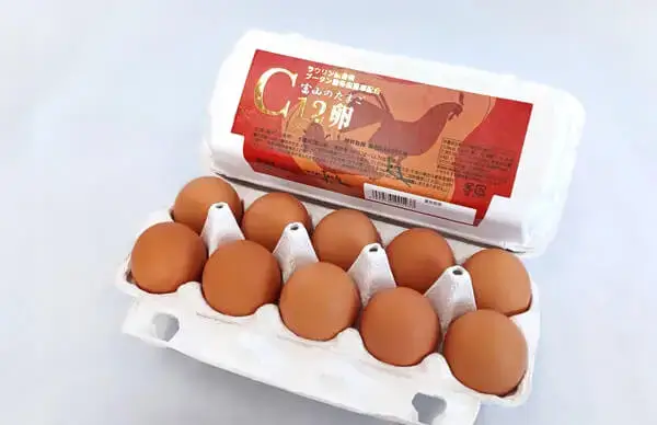 老舗鶏卵農家の特許技術を使った長寿卵ともいえる卵、　C12卵の通販パック