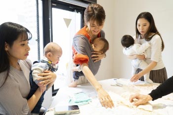 体験会を利用したアンケートリサーチイメージ