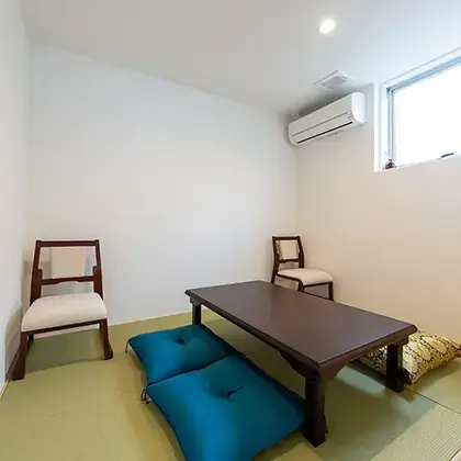 家族葬のそうえん町田鶴川ホール　ご遺族控室