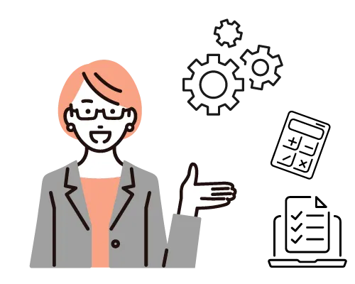 freee会計の仕訳や経理内容を、税理士が専門知識にもとづいて定期的にチェックしている様子