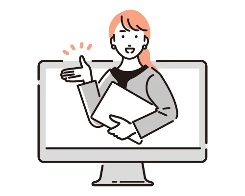 freee会計や経理の不明点について、税理士がオンラインで迅速にサポートしている様子