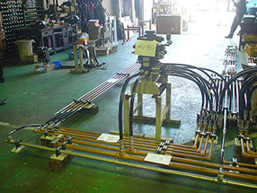 海外向け油圧パイプ　モックアップ