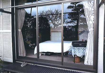 ペアガラスLow-Eガラス仕様（交換前）