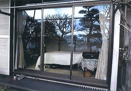 ペアガラスLow-Eガラス仕様（交換後）