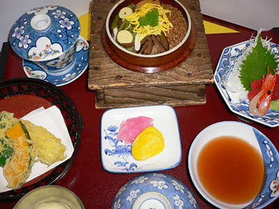 釜飯定食（梅）