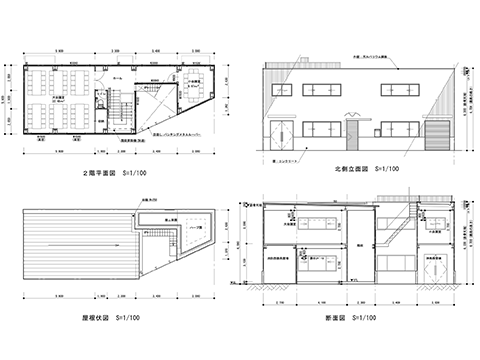 会館計画図案（1）-2